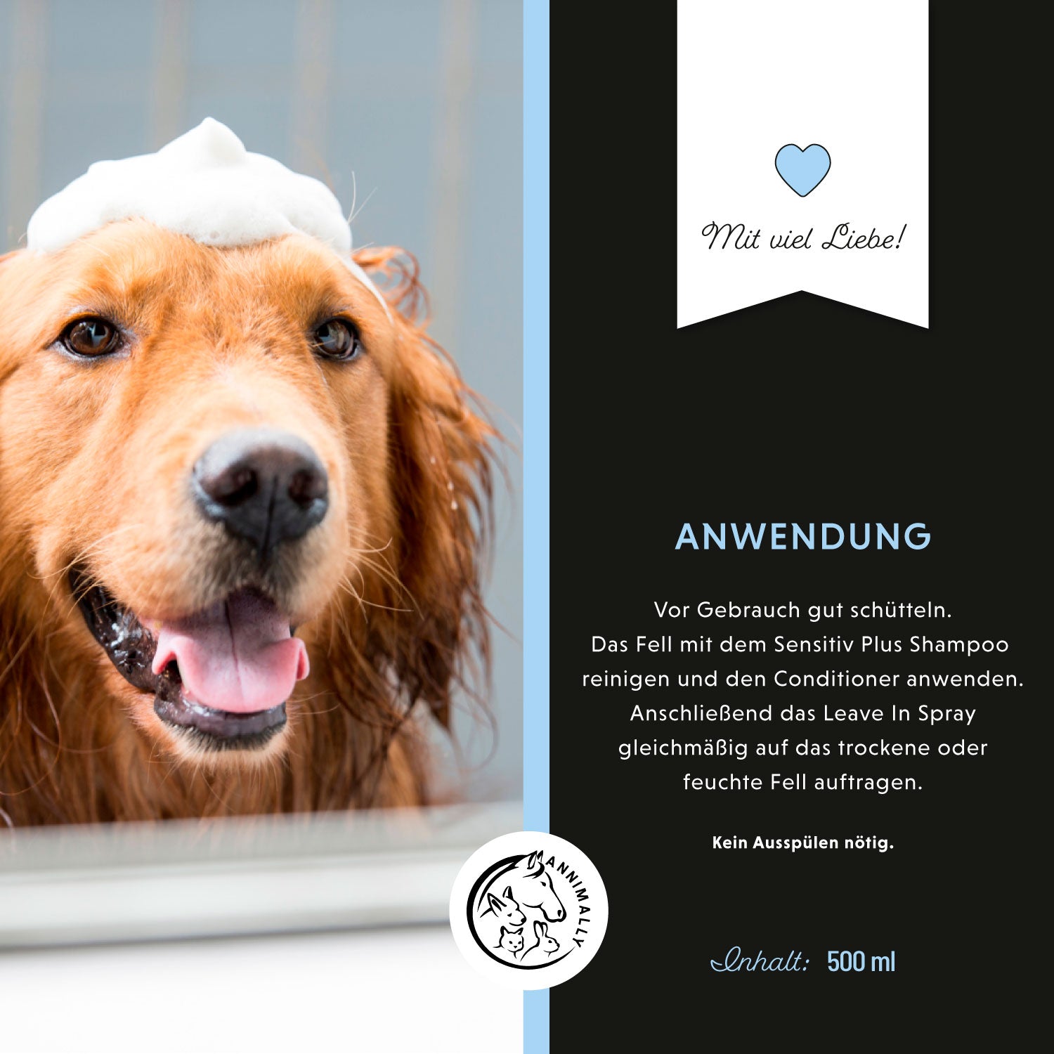 Spray sans rinçage Sensitive Plus