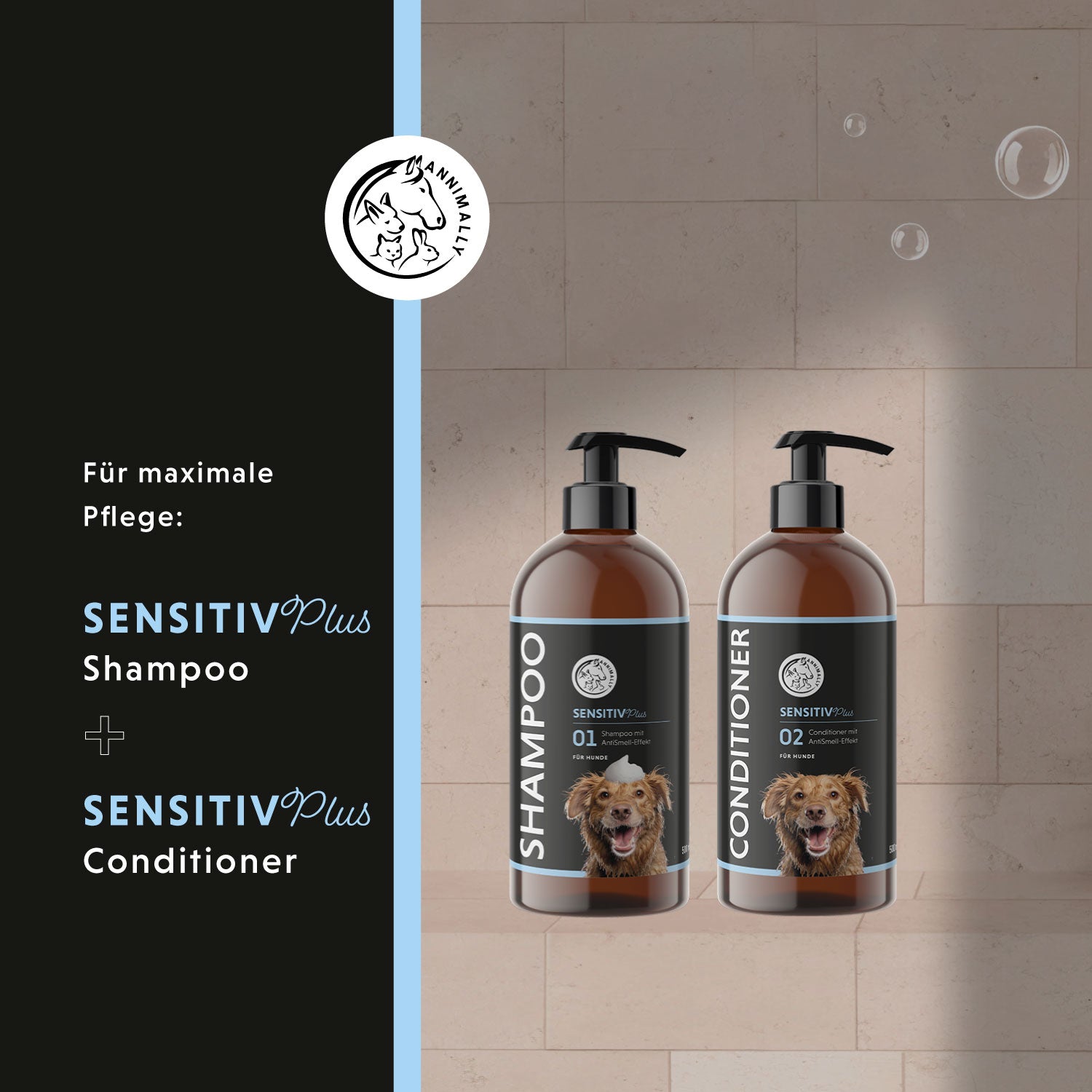 Spray sans rinçage Sensitive Plus