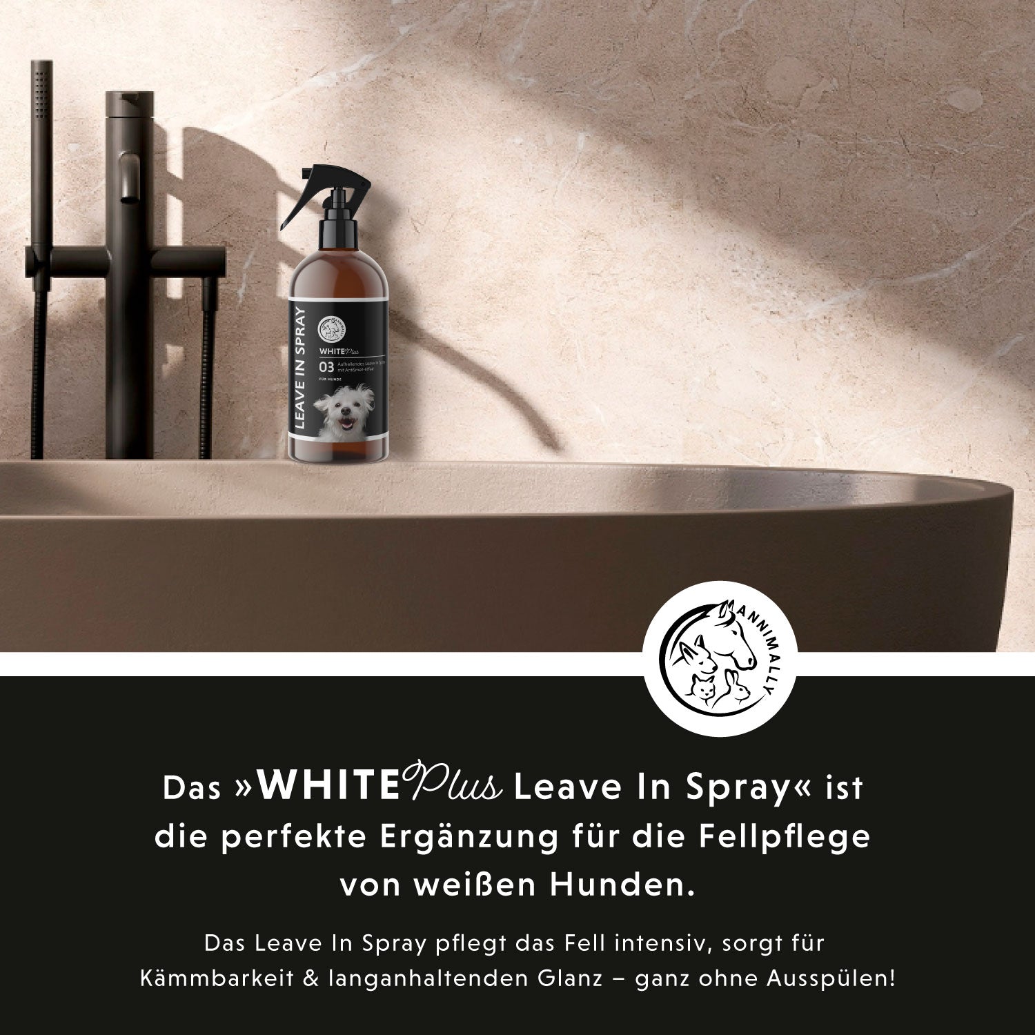 White Plus Leave In Spray